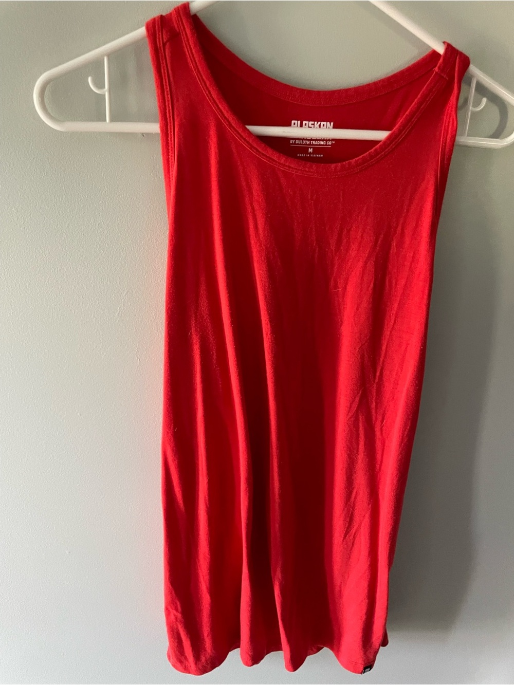 Alaskan hardware Red Sleeveless Tank Top